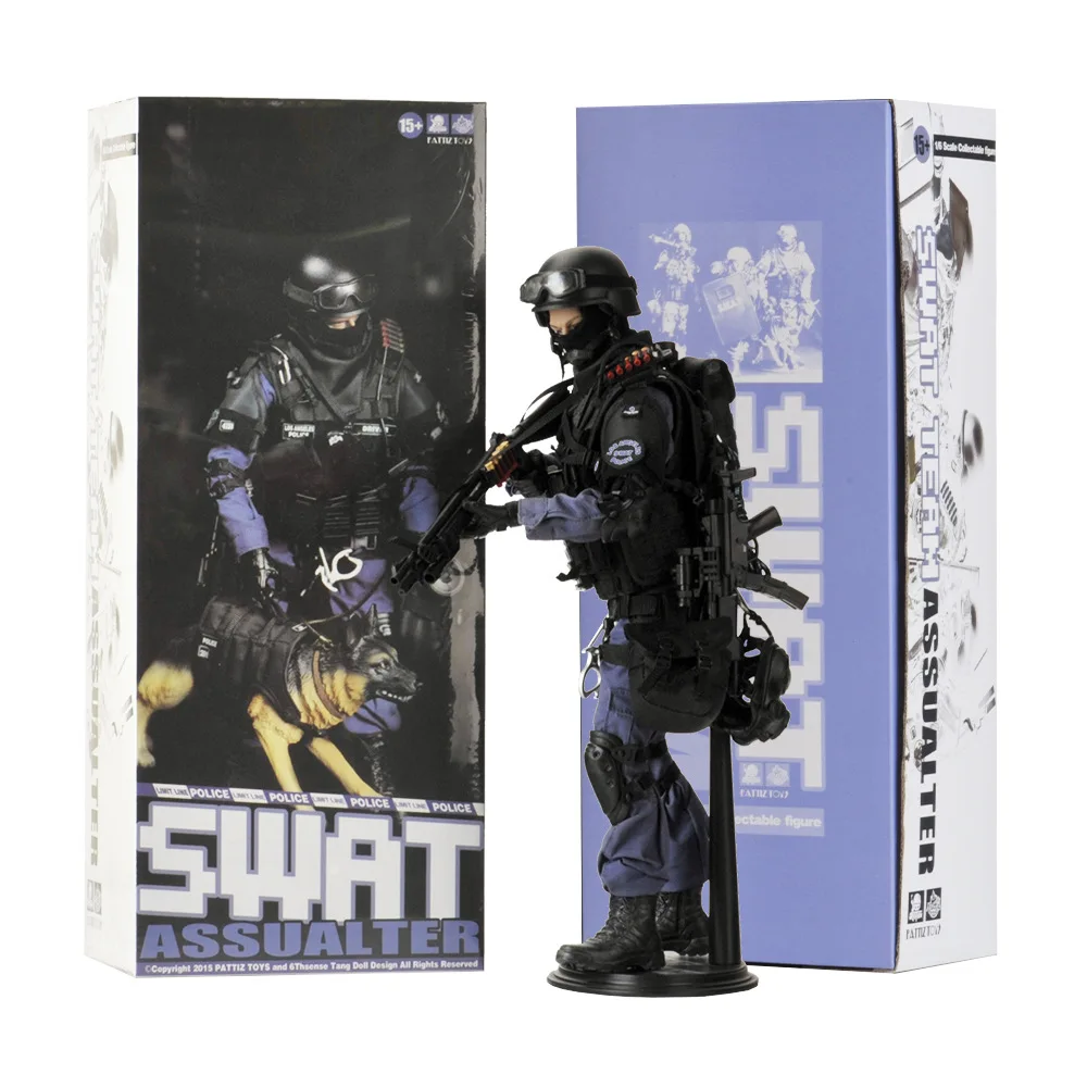 PATTIZ High-end моделирование 1/6 масштаб военный Solider SWAT attack hand набор солдат модель