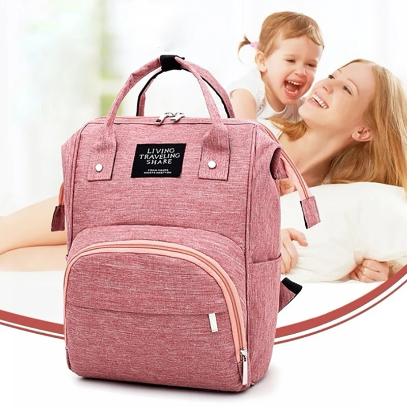 Bolsa de pa&ntilde;ales de maternidad para madres, mochila de viaje de gran capacidad, bolso de lactancia para el cuidado del beb&eacute;, 2020-1