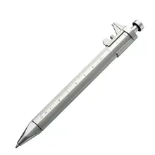 Multifunction Gel Ink Pen Vernier Caliper Roller Ball Pen Stationery Ball-Point Ball-Point 0.5mm Drop shipping 2021