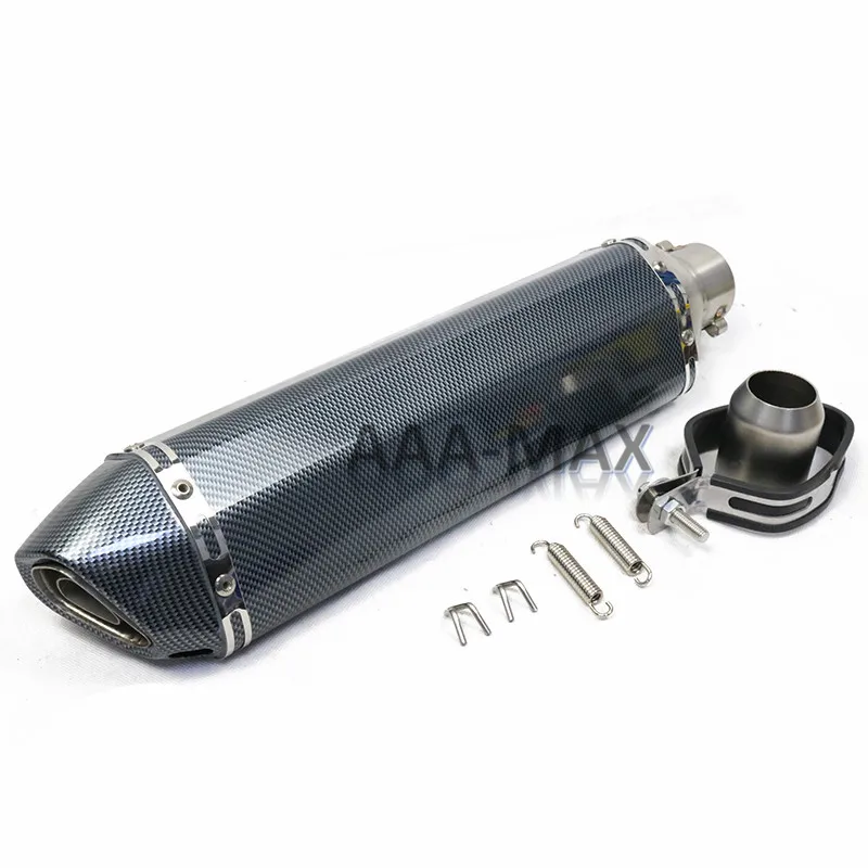 470 мм мотоцикл для Akrapovic выхлопная труба Escape универсальный скутер глушитель дБ убийца глушитель для Z250 MT-03 ATV Dirt Bike - Цвет: F