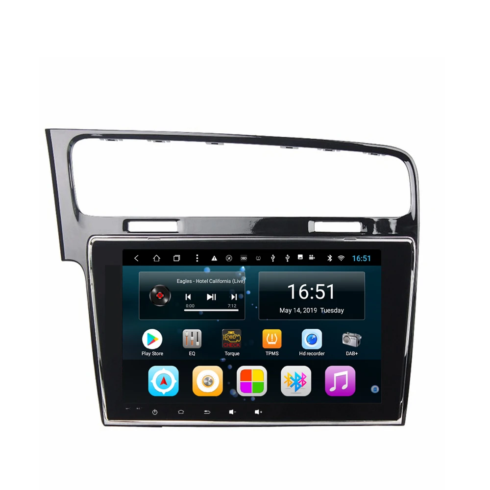 Автомагнитола с поддержкой Bluetooth Android Google play store mp3 mp4 для гольфа 7 Golf MK7 GTR