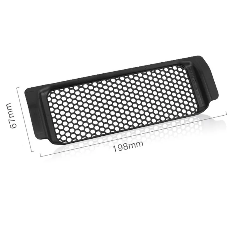 

For Tsla Model 3 2021 Under Seat Air Outlet Protect Cover Anti Blocking ABS Net Dustproof Back Air Conditioning Vent Cover