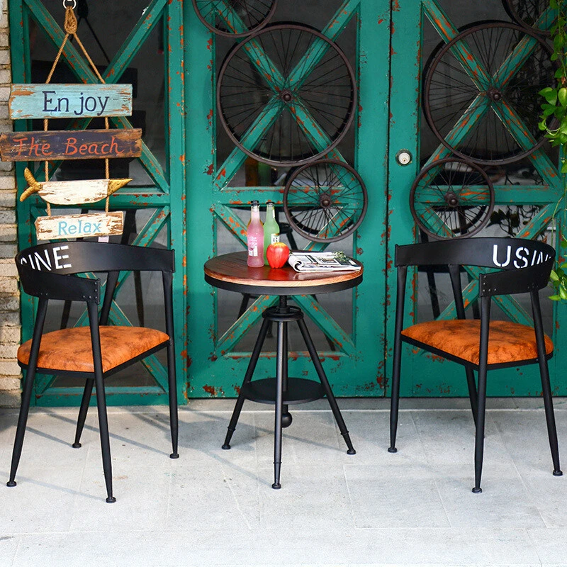 Американский обеденный стул ретро креативный промышленный ветровой чердак