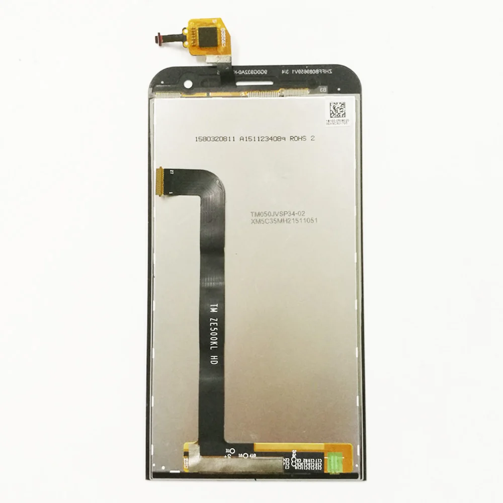 Для Asus ZenFone 2 Laser ZE500KL Z00ED ЖК-дисплей Панель модуль+ сенсорный экран дигитайзер сенсор стекло в сборе рамка