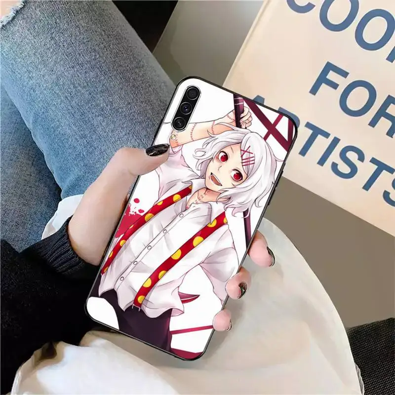 

Anime JUUZOU SUZUYA Tokyo Ghoul Phone Case For Samsung galaxy A S note 10 7 8 9 20 30 31 40 50 51 70 71 21 s ultra plus