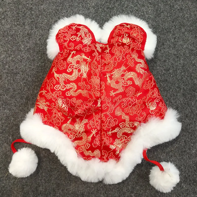 Махровой подкладкой для малышей шапочка ручной работы в этническом стиле с