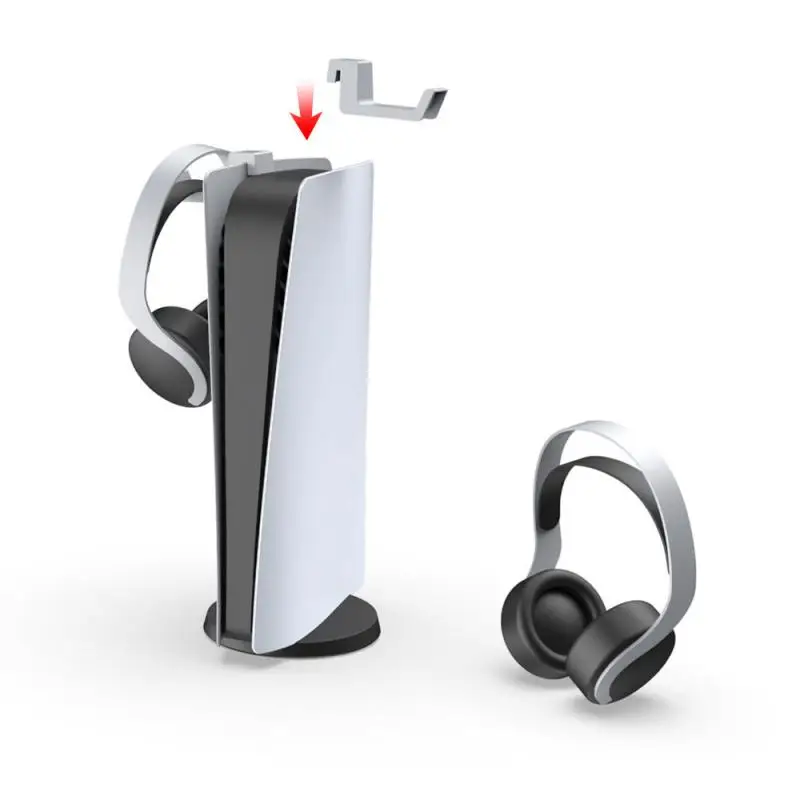 For PS5 Headset Stand Holder Pulse 3D Headphone Hanger Earphone Stander Rack Mount Hook Game Accessories | Электроника