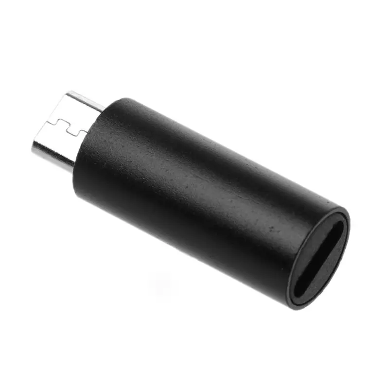 IOS Lightning/Micro usb кабель для зарядки переходник конвертер адаптер данных для зарядки для Android samsung huawei Xiaomi sony Googl - Цвет: Черный