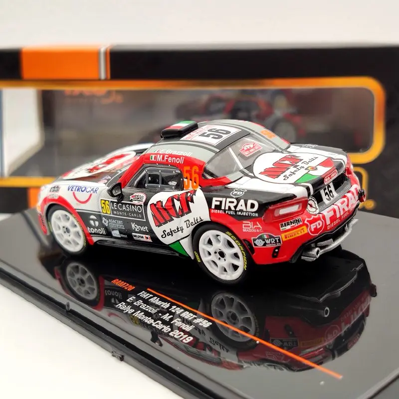 1:43 IXO для FIAT Abarth 124 RGT #56 Ралли Монте-Карло 2019 RAM720 литые модели игрушечных
