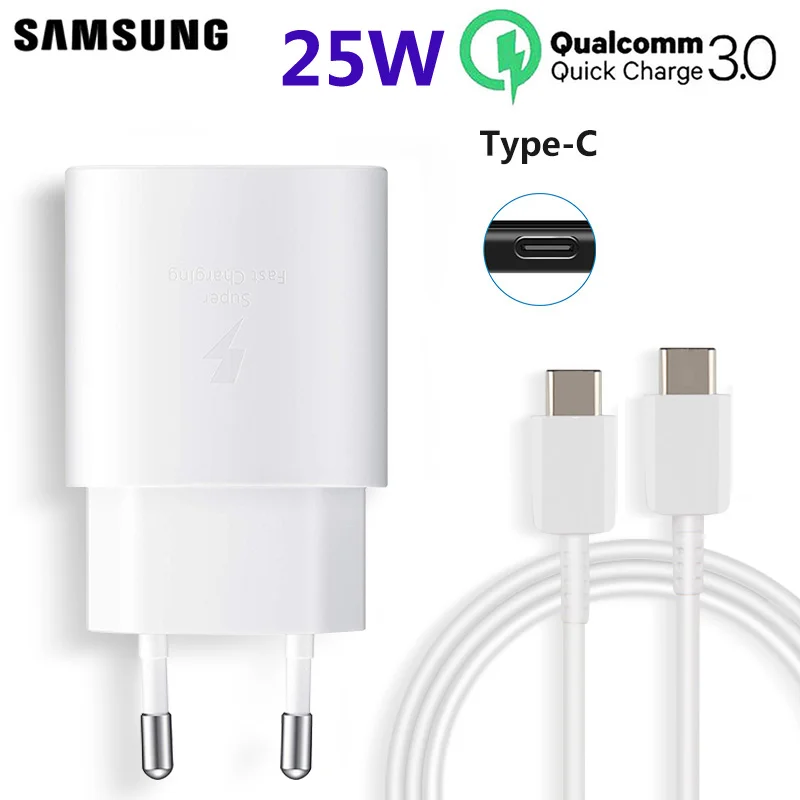 

Original Tablet Travel Wall Fast Charging Charger EP-TA800 For Huawei MatePad Samsung Tab MiPad Lenovo M10 PLUS Type-C Cable