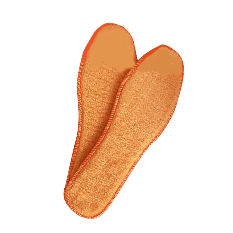 2019 утолщенные Нескользящие плюшевые стельки для обуви унисекс зимние меховые