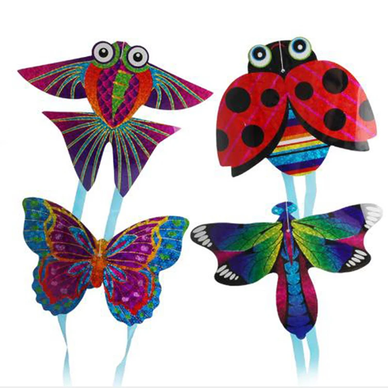 

Kids Novelty Interesting Toys Hot Colorful Pocket Kite Outdoor Fun Sports Software Kite Flying Easy Flyer Kite Toy For Children