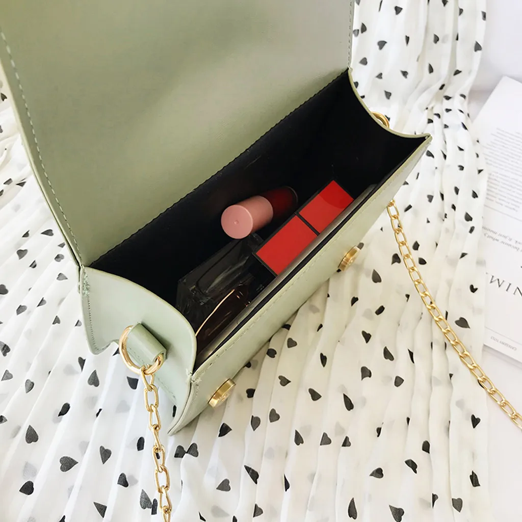 Женская Роскошная сумка-мессенджер из натуральной кожи 2019 однотонная кожаная