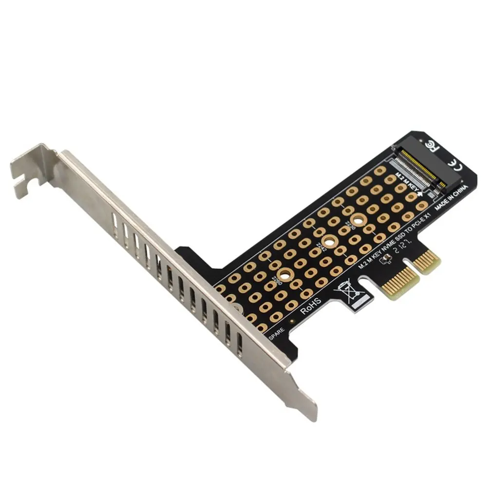 

M.2 NVMe SSD TO PCIE 3.0 X1 X4 X16 Adapter M Key Interface Card Support PCI Express 3.0 2230 2242 2260 2280 Size M.2 NVME