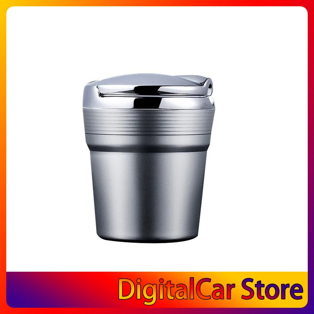 

NewCar пепельница светодиодный светильник пепельница квадратныая металлическая пепельница для автомобиля