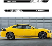 for optional colour vinyl sports racing decal side stripes stickers badge dodge challenger durango viper charger journey