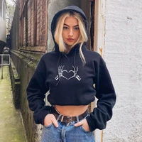 female sweatshirt y2k clothes punk jacket print oversized hoodies grunge hoodie aesthetic woman clothes clothes