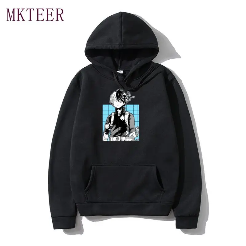 

Женская одежда моя геройская Академия 2021 модная Толстовка с принтом Аниме Манга Харадзюку пуловер оверсайз с длинным рукавом Свитшот женск...