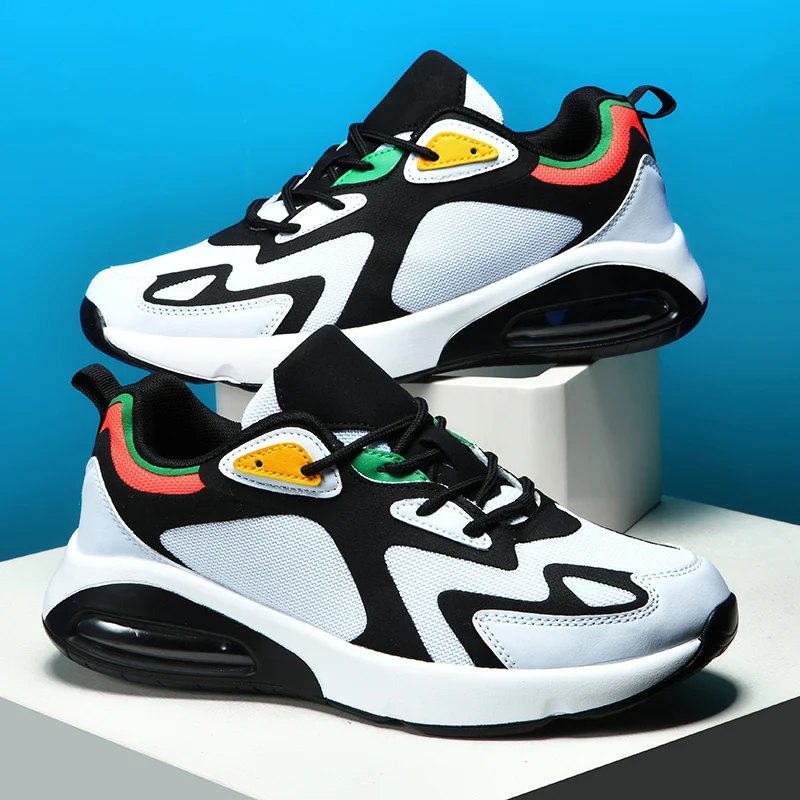 

New Lovers Running shoes Sneakers Air Cushion Outdoor Shoes Mesh Breathable Sport Shoes ladies Zapatos De Mujer Size36-42