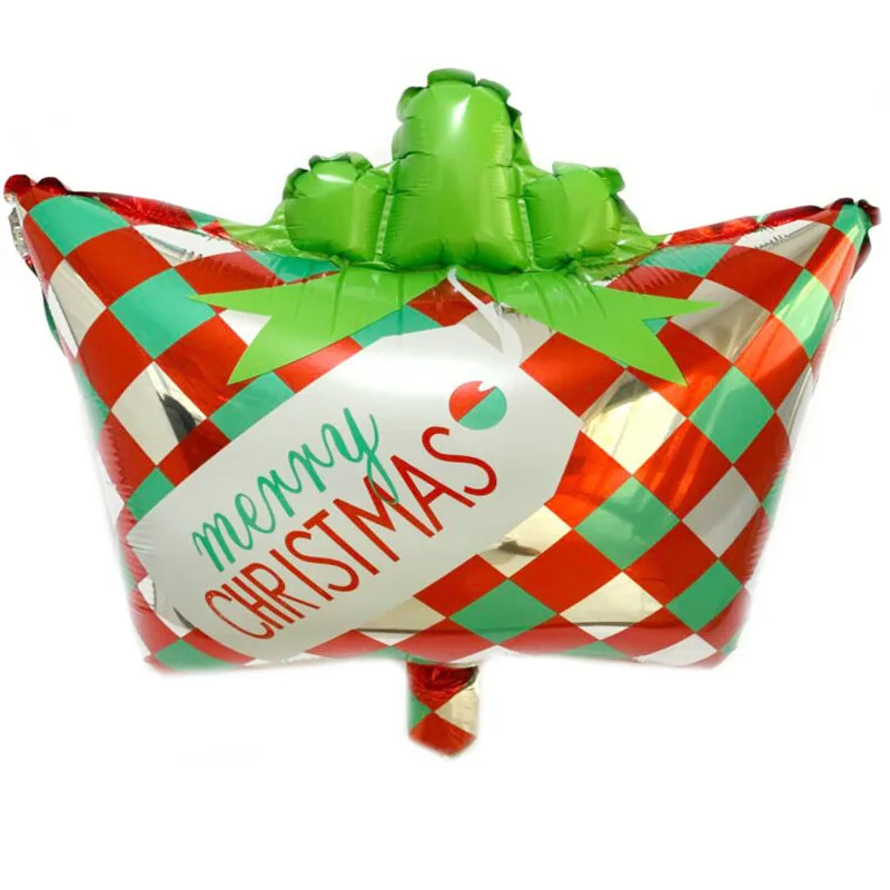 

1 шт., 55 см x 48 см, Подарочная коробка для рождества, воздушные шары для рождественской вечеринки, праздника, дома, вечерние украшения для дете...