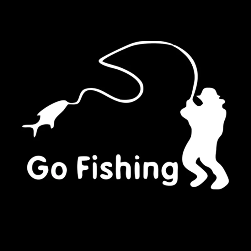 С рисунком рыбной ловлей ночь светоотражающие наклейки окна высечки виниловая