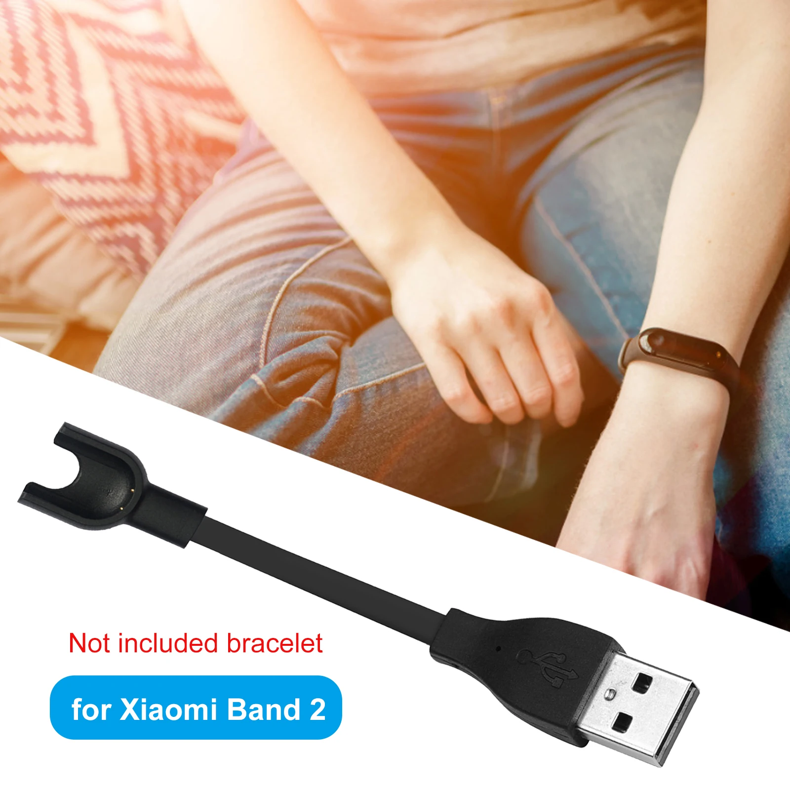Умный USB-кабель для зарядки Mi Band 2 док-станция зарядного кабеля 2-го поколения |