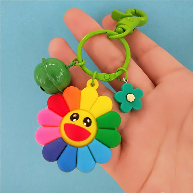 Высокое качество 2019 Новый Солнечный брелок &quotЦветок&quot для женщин мужчин модный