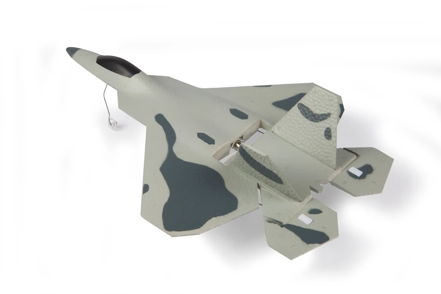 Macfree F-22 F22 RC самолёт матовый 2 4 ГГц 6 каналов встроенный 6-осевой гироскоп с