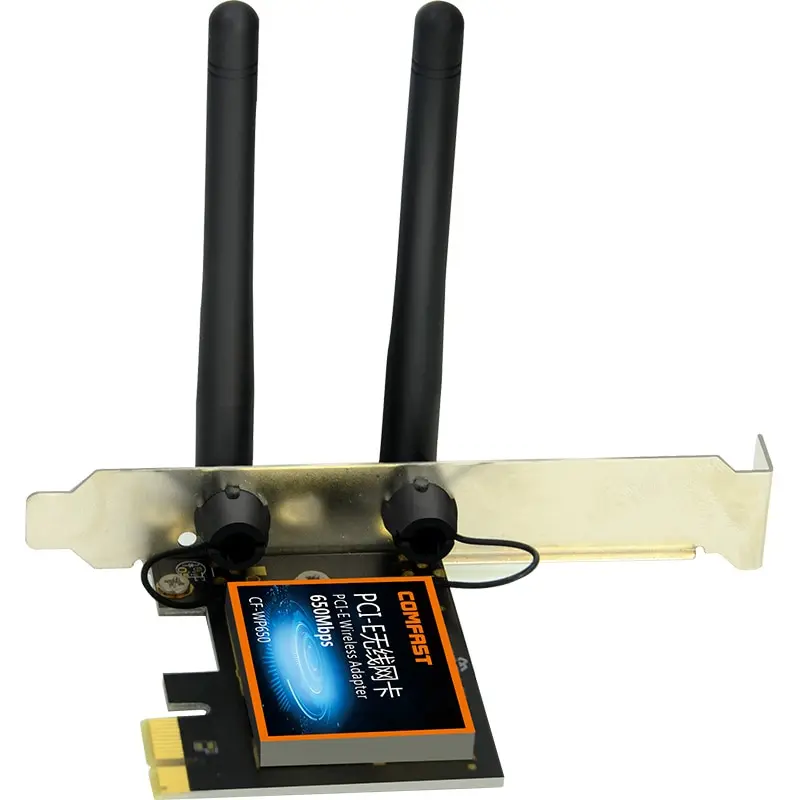 Comfast двухдиапазонный беспроводной AC Настольный PCI E 650 Мбит/с 802.11ac 2 4G/5 ГГц WiFi Express