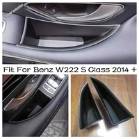 plastic accessories for mercedes benz w222 s class 2014 2020 front door storage pallet armrest container box cover kit trim