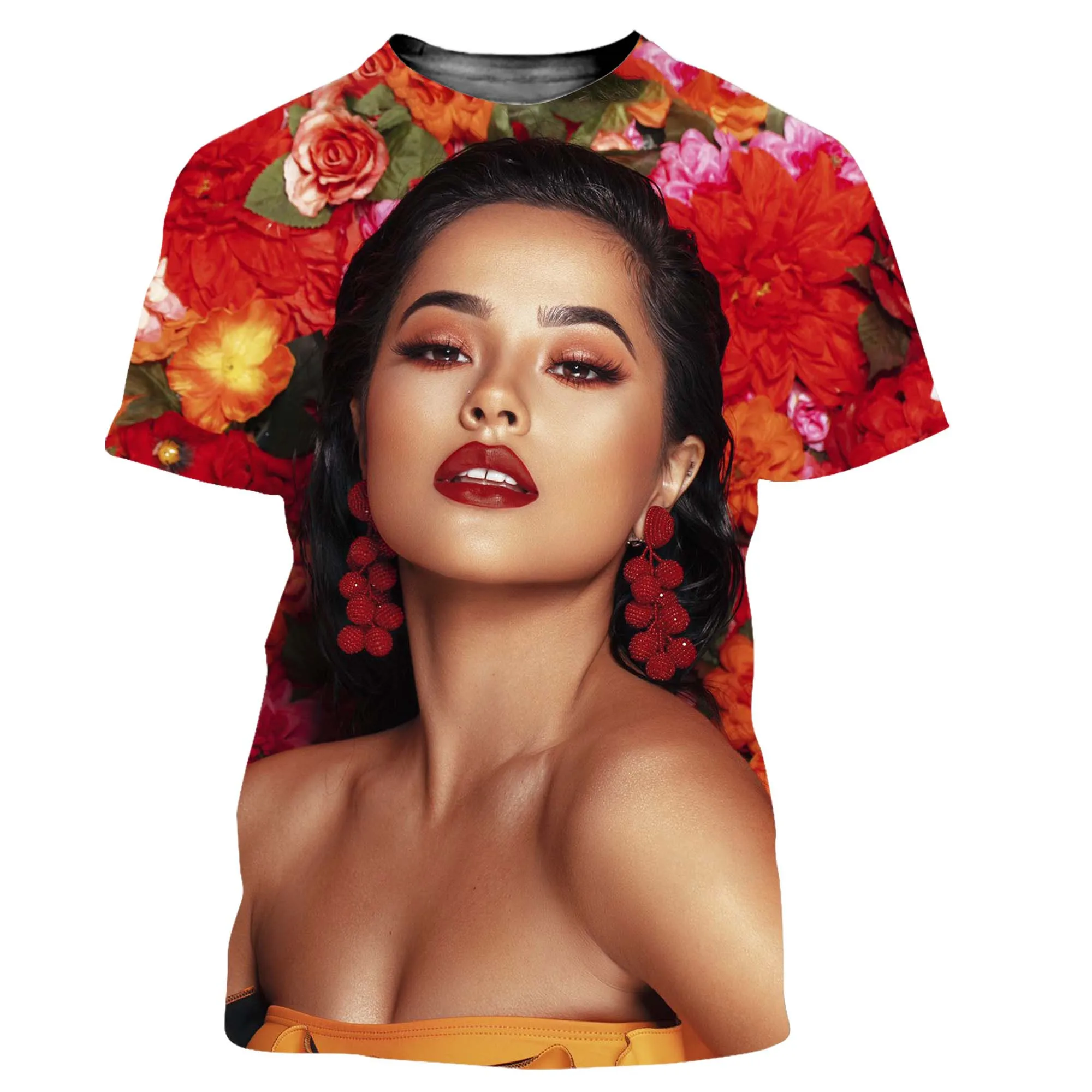 

Футболка Мужская/Женская с 3D-принтом, круглым вырезом и коротким рукавом