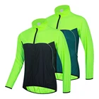 Ветрозащитная велосипедная куртка WOSAWE, легкая быстросохнущая водоотталкивающая ветровка, светоотражающая Мужская ветровка из Джерси для горных велосипедов