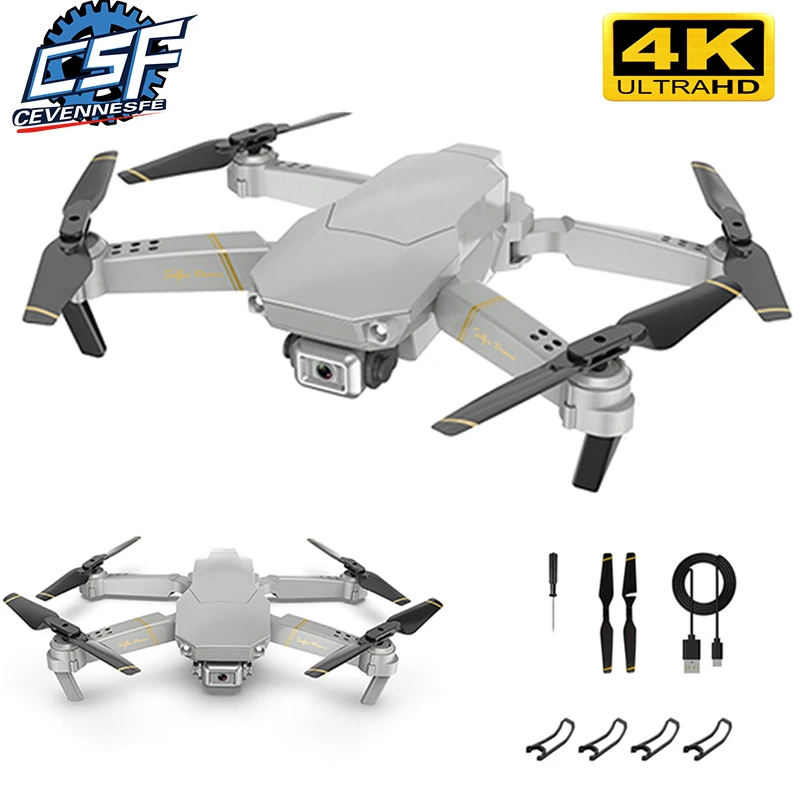 Глобальный Радиоуправляемый Дрон EXA с камерой HD1080P WiFi FPV 4K RC Вертолет VS E58 E520