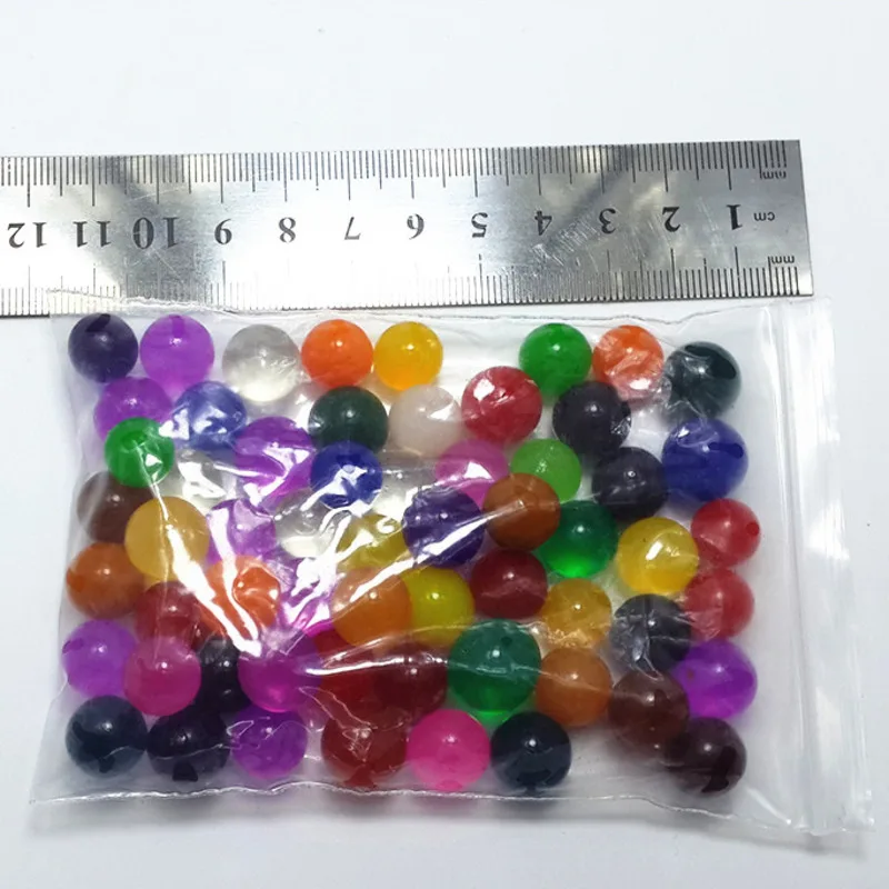 Orbeez гидрогелевые бусины для украшения кристаллов 10 12 мм 60 капсул в упаковке