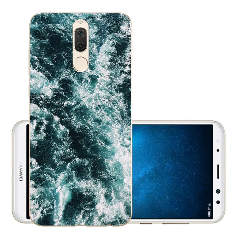 CROWNPRO Мягкий ТПУ для 5," huawei mate 10 Lite чехол-накладка для задней панели телефона Nova 2i/Maimang 6/mate 10 Lite чехол s - Цвет: LHY
