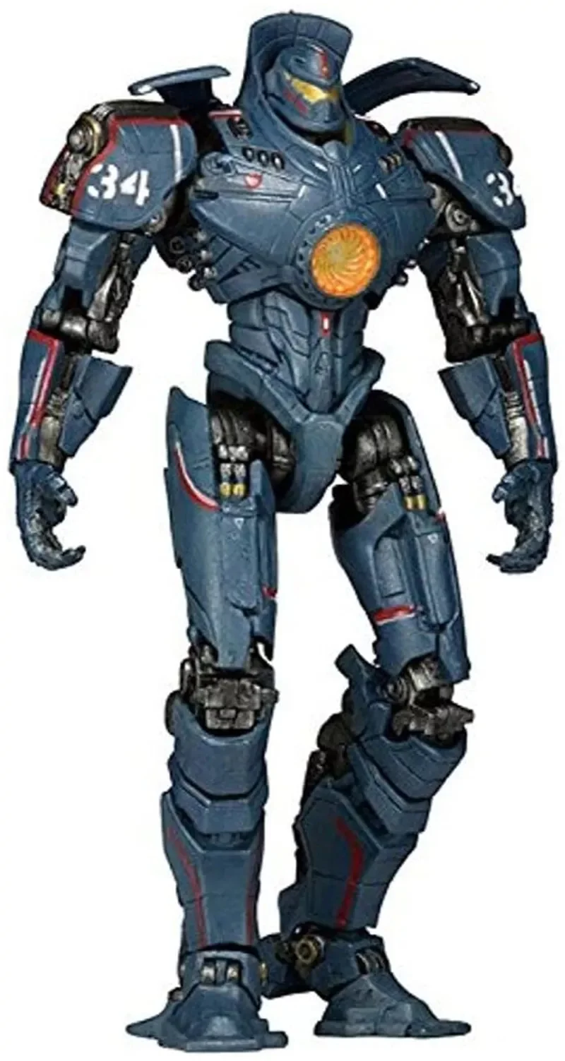Bandai 18Cm modelo del Pac&iacute;fico esencial Jaeger Crimson Typhoon Gipsy Danger Romeo Cherno Alpha Striker Eureka Deluxe juguete de regalo-2