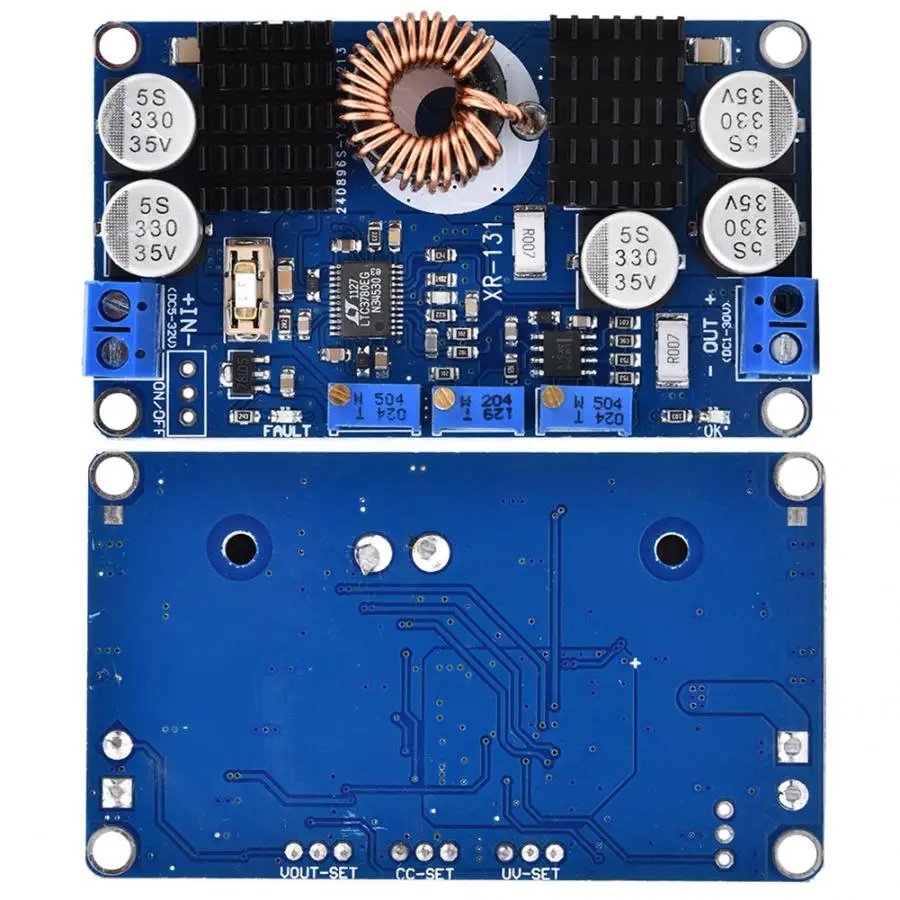 Повышающий понижающий преобразователь постоянного тока 5 В-32 В до 1 в-30 в 10 А