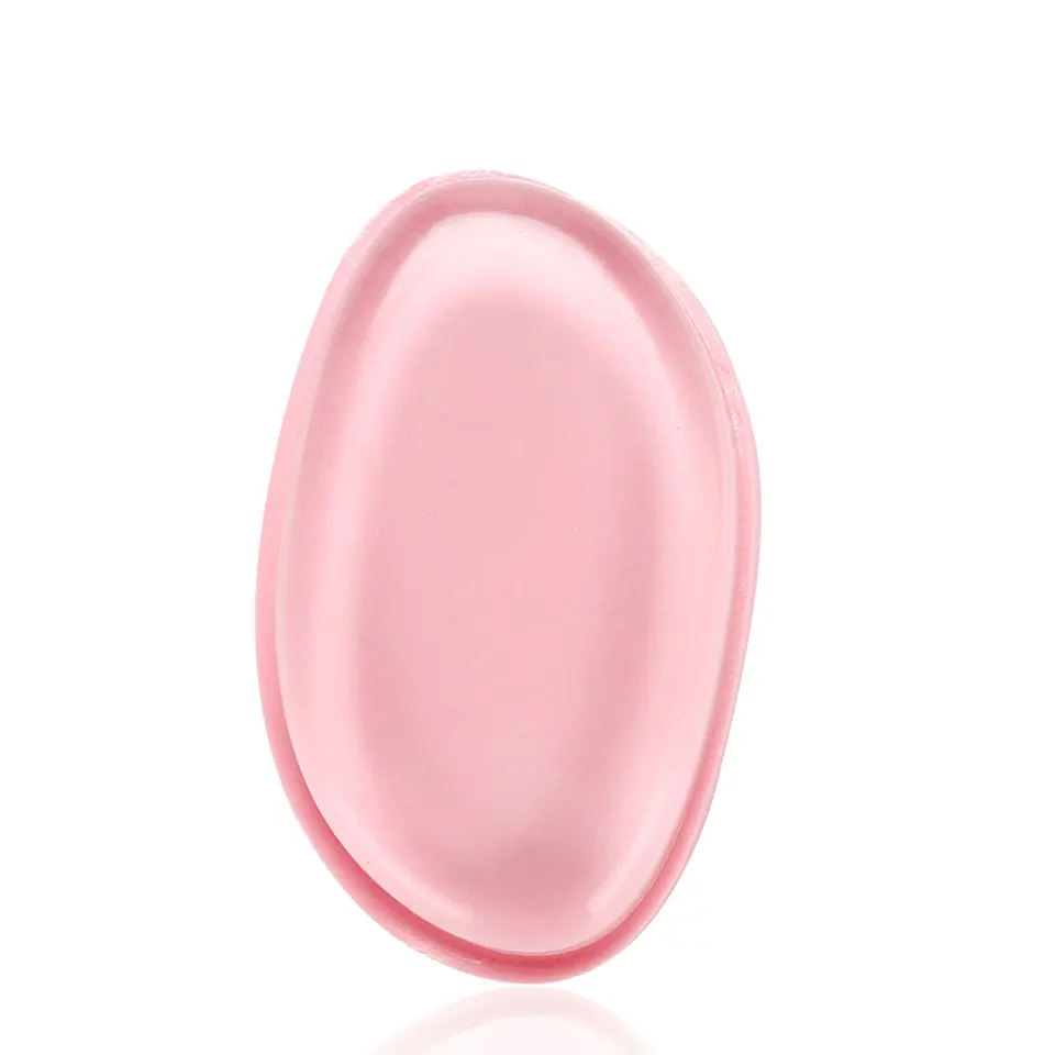 1PC PINK Бренд Miss Gorgeous, 3 шт., силиконовые губки для макияжа, не латексная губка, косметика, спонжи, силиконовый макияж, инструмент для жидкого тонального крема - Цвет: 1PC PINK