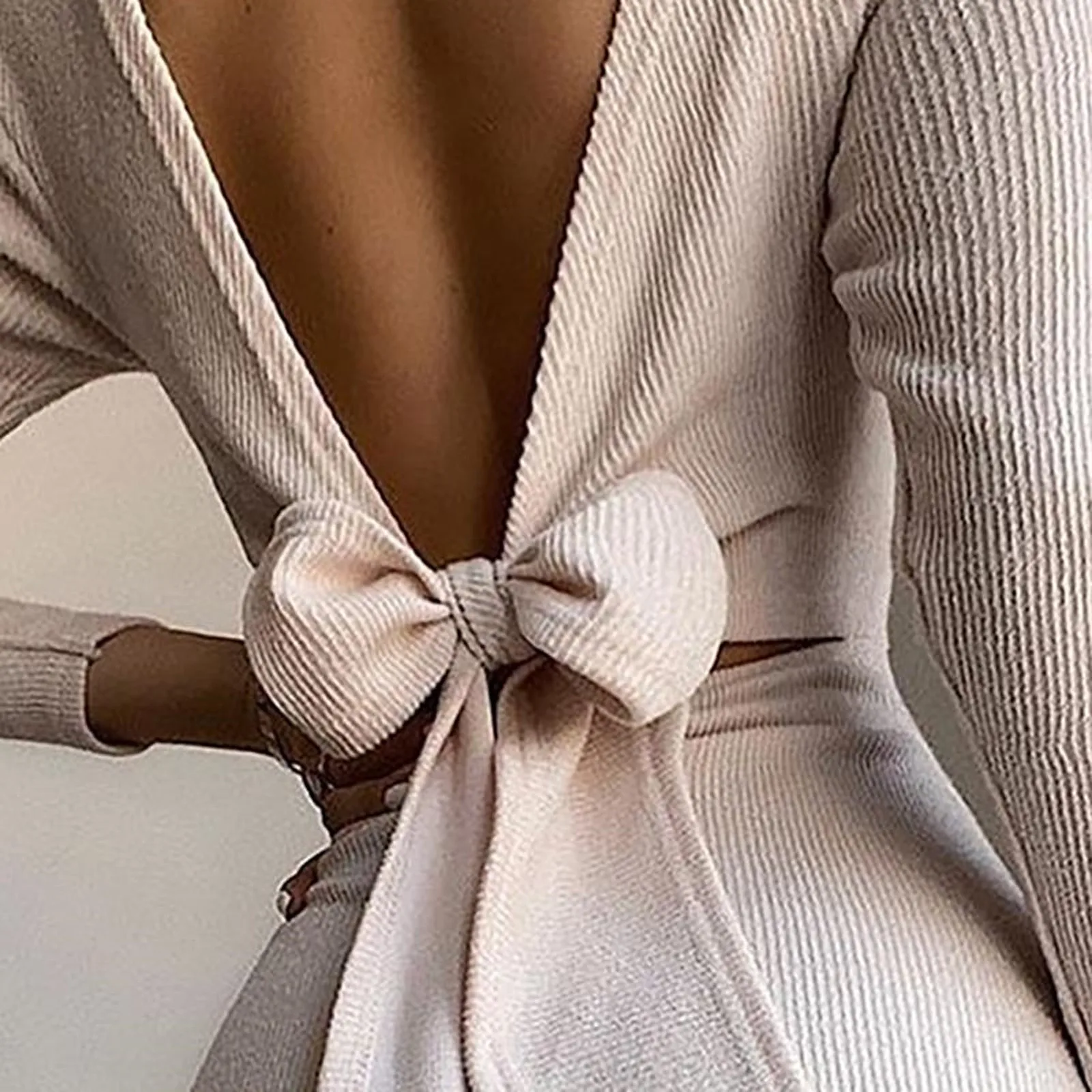 Женское мини платье 2021 Новые Модные Элегантные повседневные однотонные Цвет с О