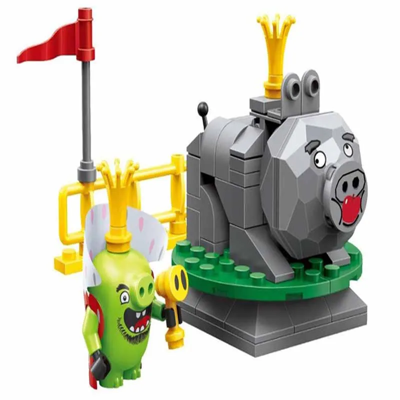 Новый фильм Cogo злые милые птицы остров игровая площадка король свинки замок