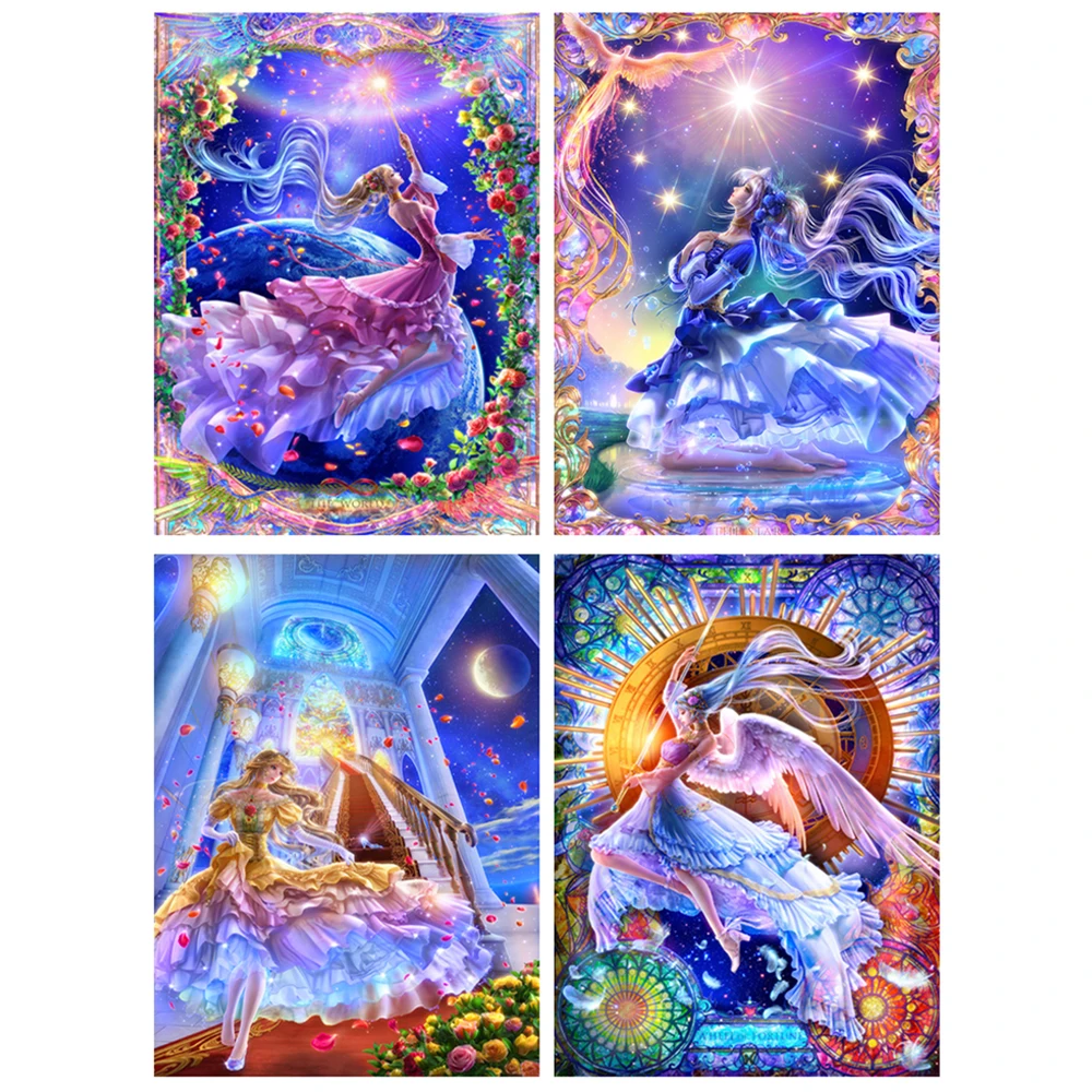 5D алмазная живопись сделай сам полная выкладка квадратный/круглый узор красивая