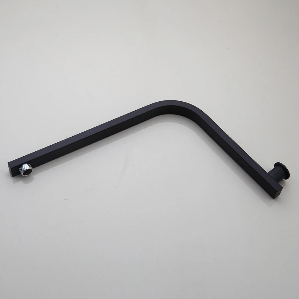 kemaidi bathroom shower combo set wall mount shower system bathroom rainfall shower head rain mixer shower combo set matte black free global shipping