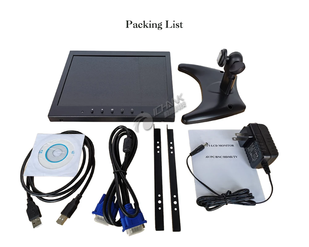 ZK097TC-592L/9," 10" дюймовый 1024x768 HDMI USB VGA встроенный открытая рамка Linux Ubuntu Raspbian Debian OS сенсорный ПК-монитор ЖК-экран