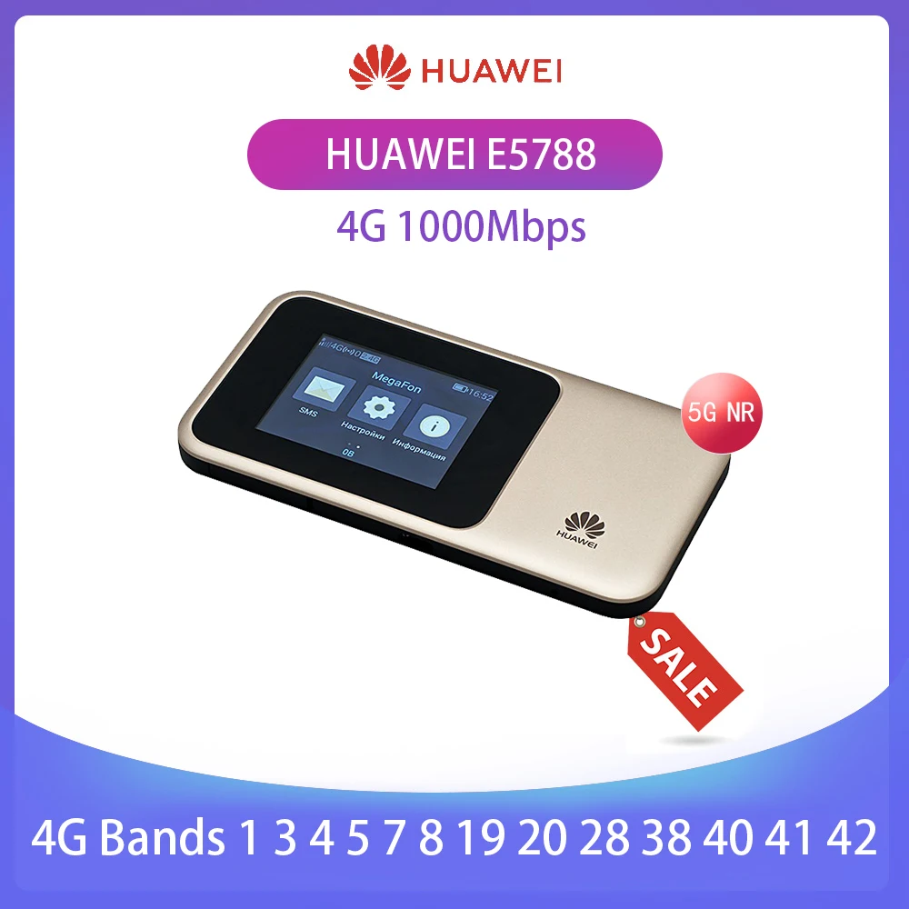Оригинальная Мобильная точка доступа 4g для Huawei E5788 телефон Gigabit LTE Cat16 полосы