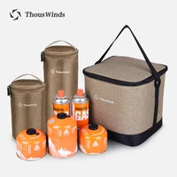 thous winds outdoor gas tank storage bag picnic camping gas tank stove convenient storage bag