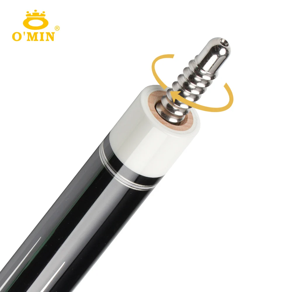 Новый OMIN XF-A Pioneer модель бильярдный кий 12 8 мм наконечник Премиум кожаный сцепление