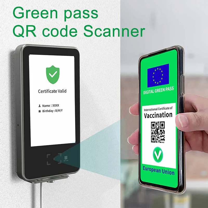 Умный сканер QR-кода GP-Lite устройство для быстрого распознавания зеленый кода