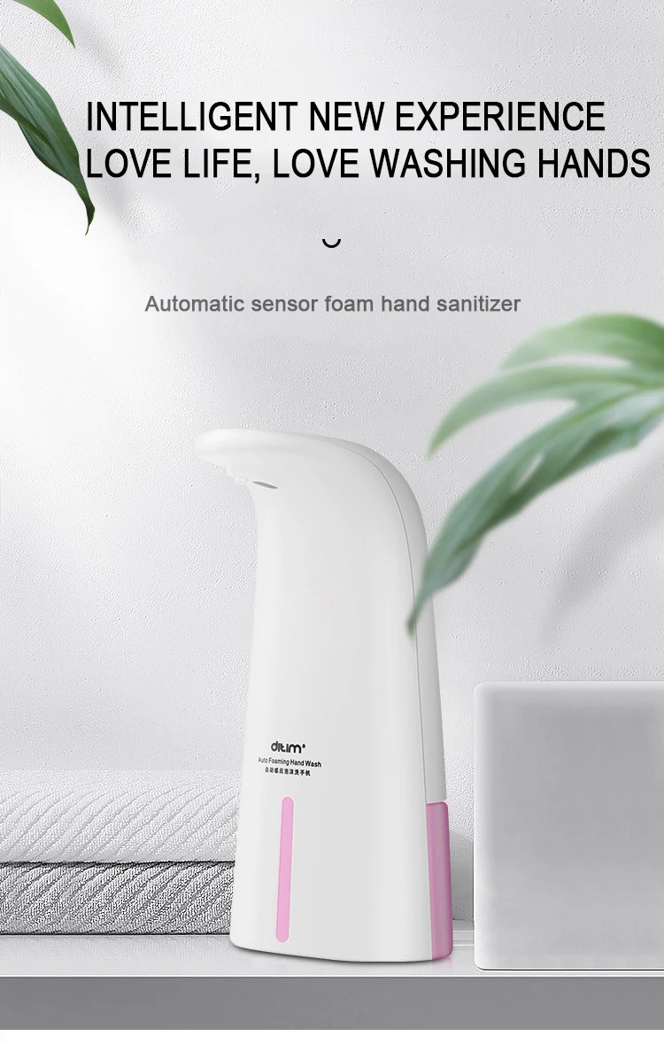 

250ml Automatic Soap Dispenser Intelligent Sensor Induction Touchless Hand Washing Dispensers Induction Foam Washing Products