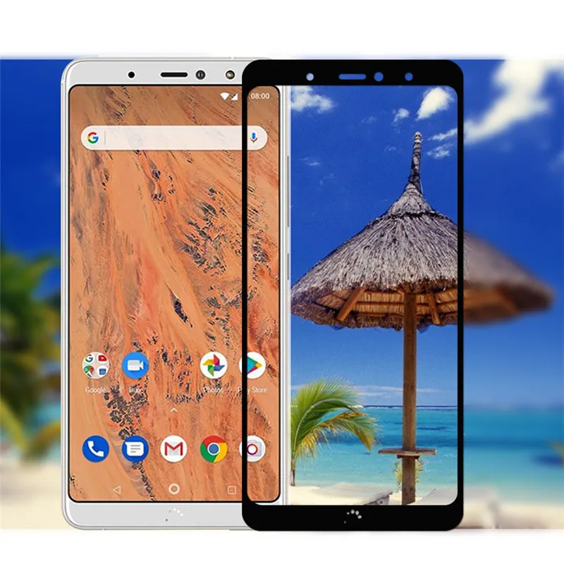 Полное покрытие 9H закаленное стекло для BQ U2 u2Lite bq V Plus Защитная пленка экрана HD