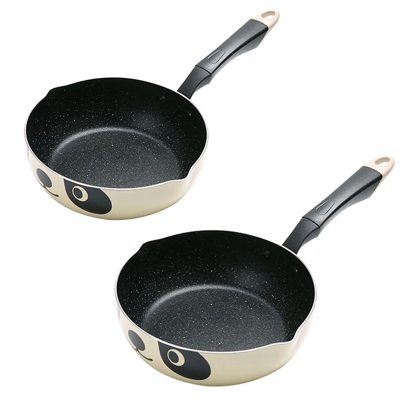 Кастрюля с пандой в японском стиле антипригарная алюминиевая посуда для